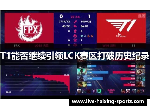 T1能否继续引领LCK赛区打破历史纪录 T1能否继续引领LCK赛区打破历史纪录