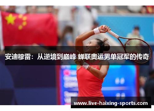 安迪穆雷：从逆境到巅峰 蝉联奥运男单冠军的传奇
